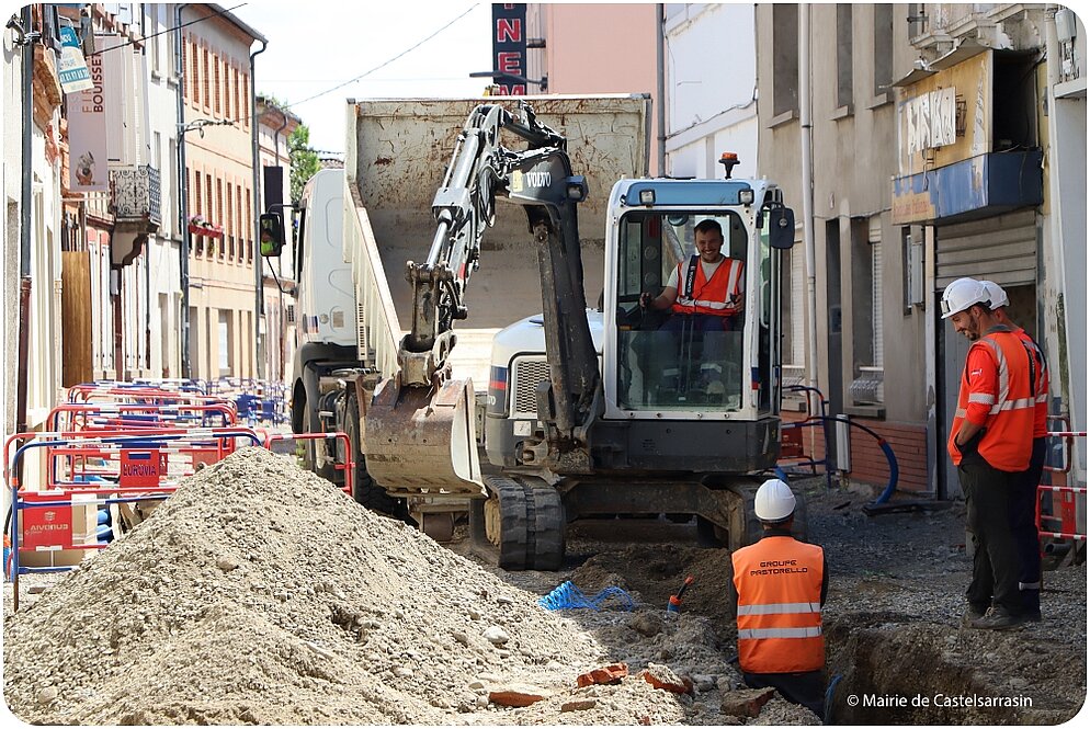 Travaux - Rue du Collège Travaux - Rue du Collège