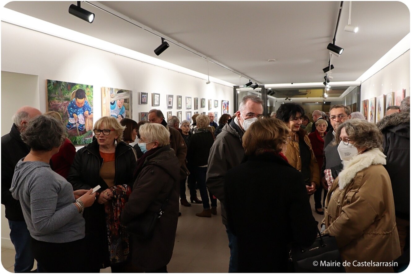 Exposition du 4 janvier au 25 février 2023 - Avec l'artiste peintre Patricia Blanchet Exposition du 4 janvier au 25 février 2023 - Avec l'artiste peintre Patricia Blanchet