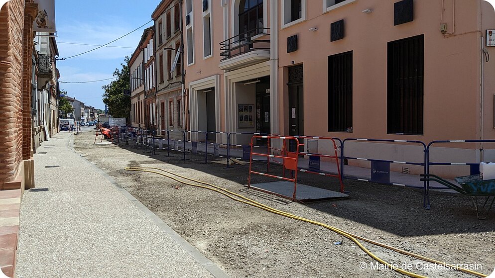 Travaux - Rue du Collège Travaux - Rue du Collège