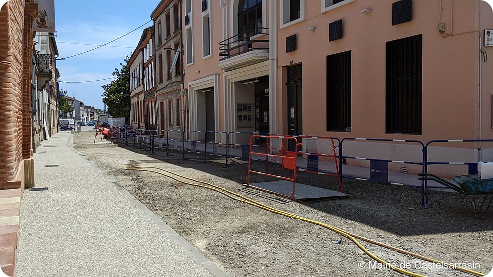 Travaux  - Rue du Collège