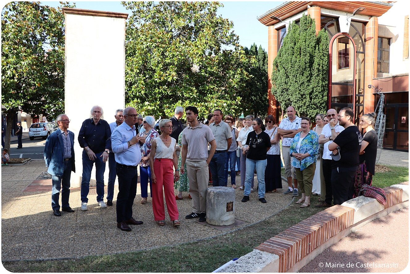 Inauguration du Square Jean-Pierre Berrié