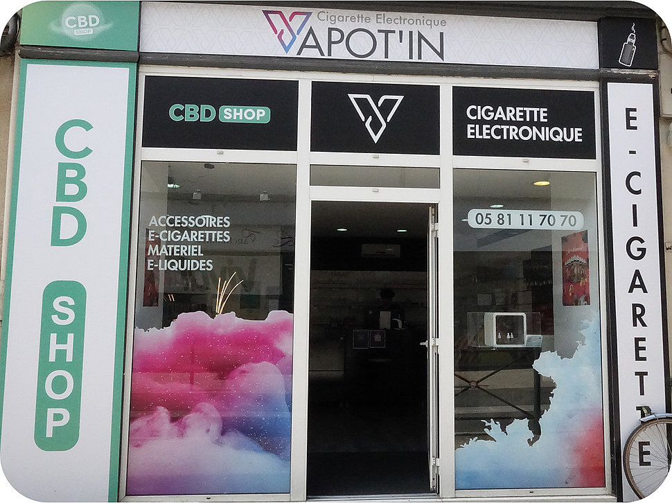 Entrée de Vapot'in Entrée de Vapot'in