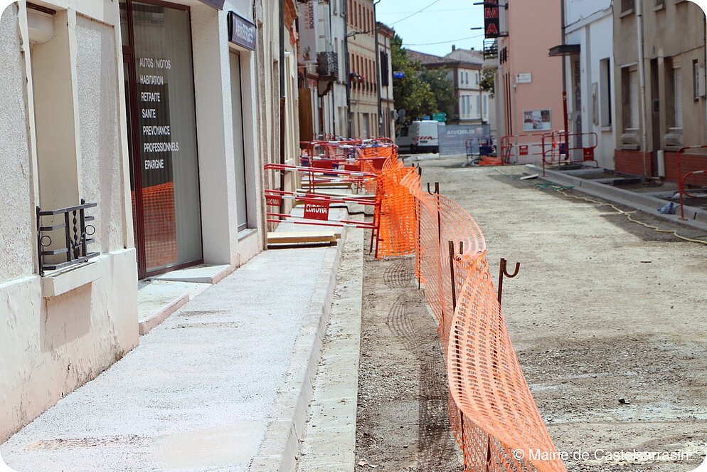 Travaux - Rue du Collège Travaux - Rue du Collège