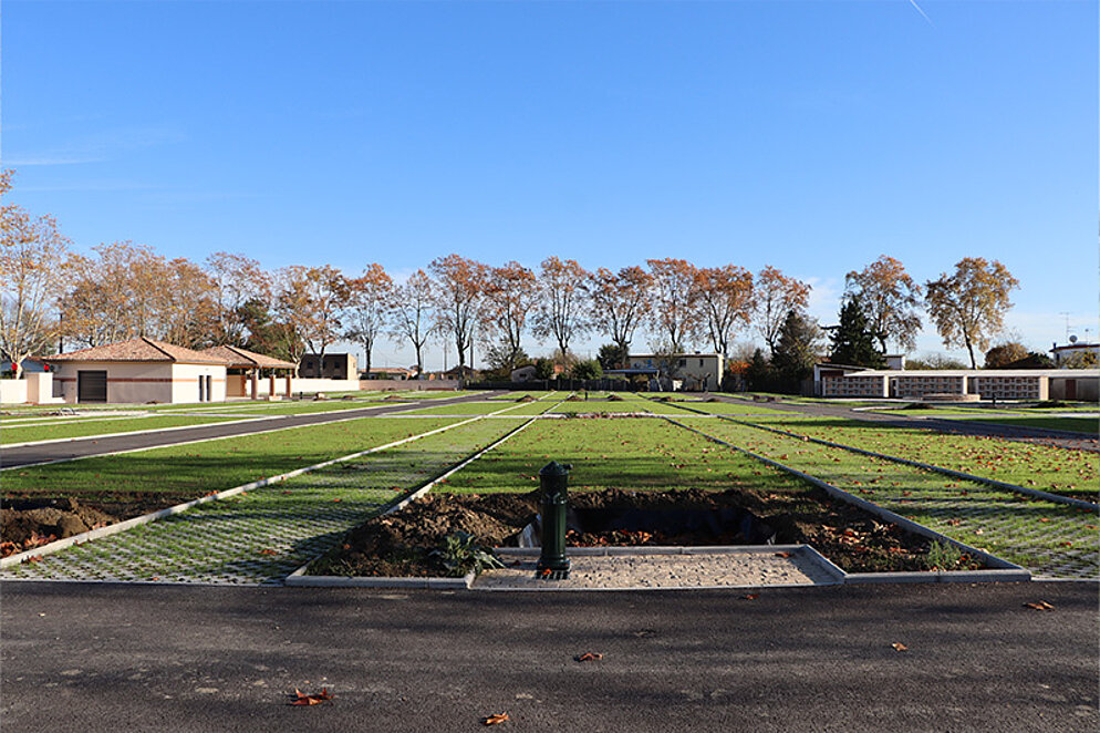 Travaux cimetière - Novembre 2025