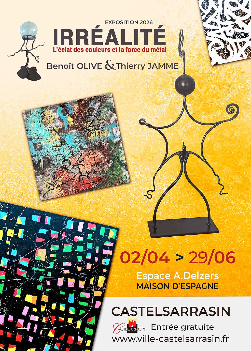 Affiche expositon | Irréalité