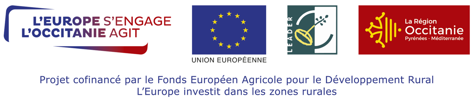 Logo des finançeurs européens et régionaux Logo des finançeurs européens et régionaux