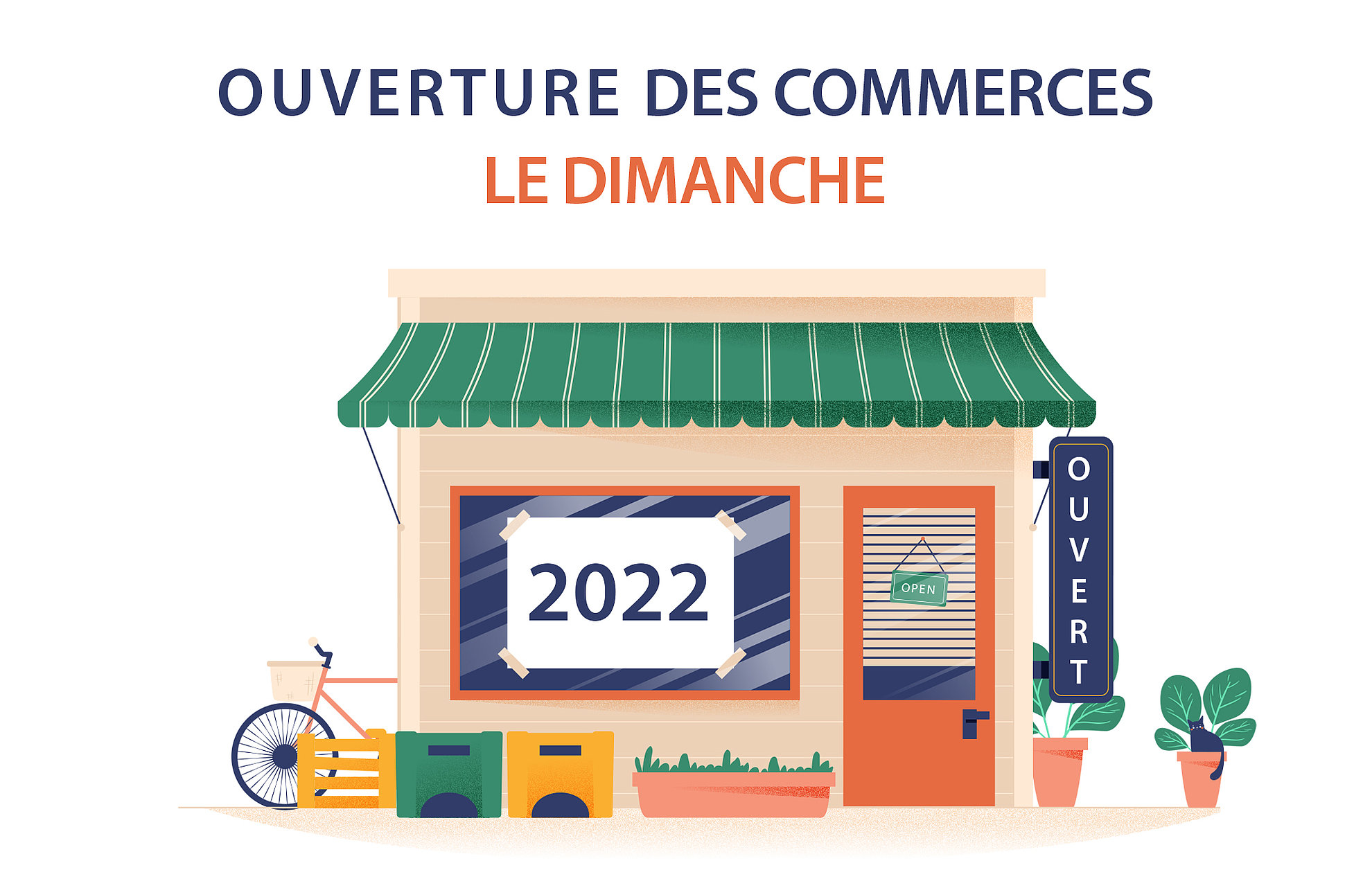 Ouverture des commerces le dimanche 2022 Ouverture des commerces le dimanche 2022