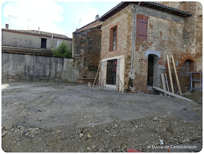 Maison d'Espagne avant le début des travaux Maison d'Espagne avant le début des travaux