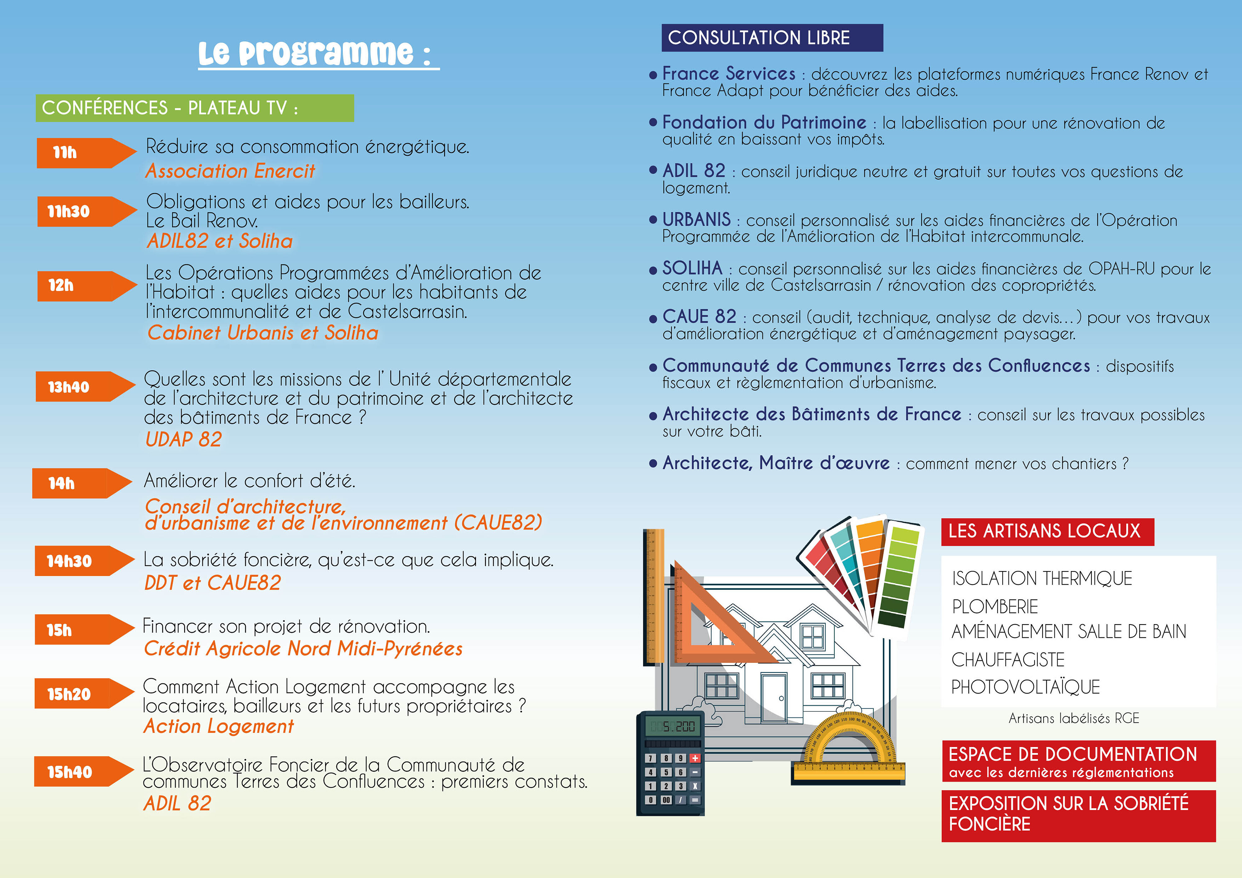 RETROUVEZ LE PROGRAMME DU 2e SALON DE LA RÉNOV' ET DE L'HABITAT 2026 RETROUVEZ LE PROGRAMME DU 2e SALON DE LA RÉNOV' ET DE L'HABITAT 2026