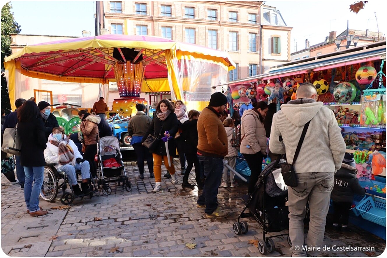 Marché de Noël à Castelsarrasin