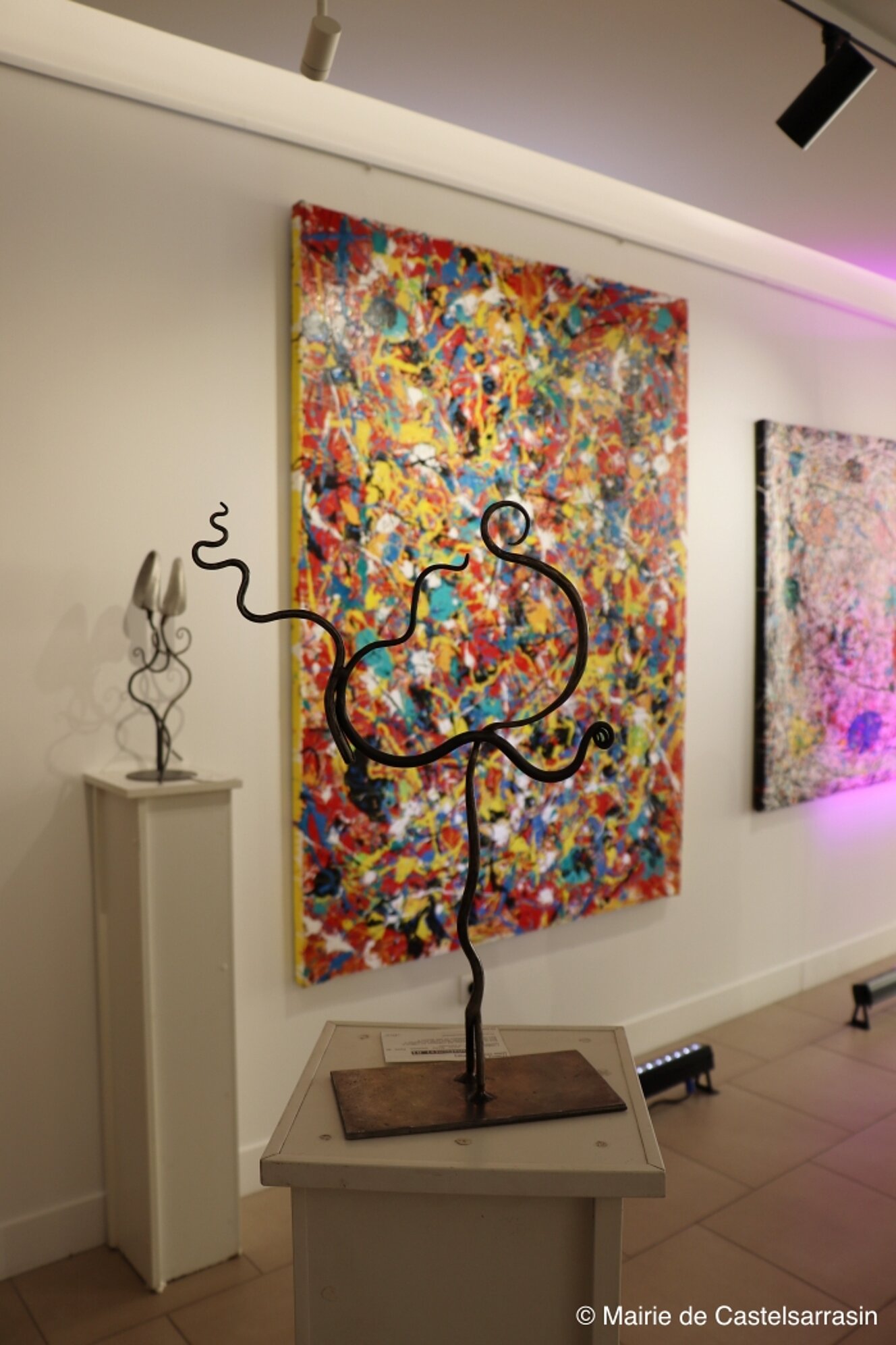 Vernissage de l'exposition Irréalité avec les artistes Benoît OLIVE et Thoerry JAMME