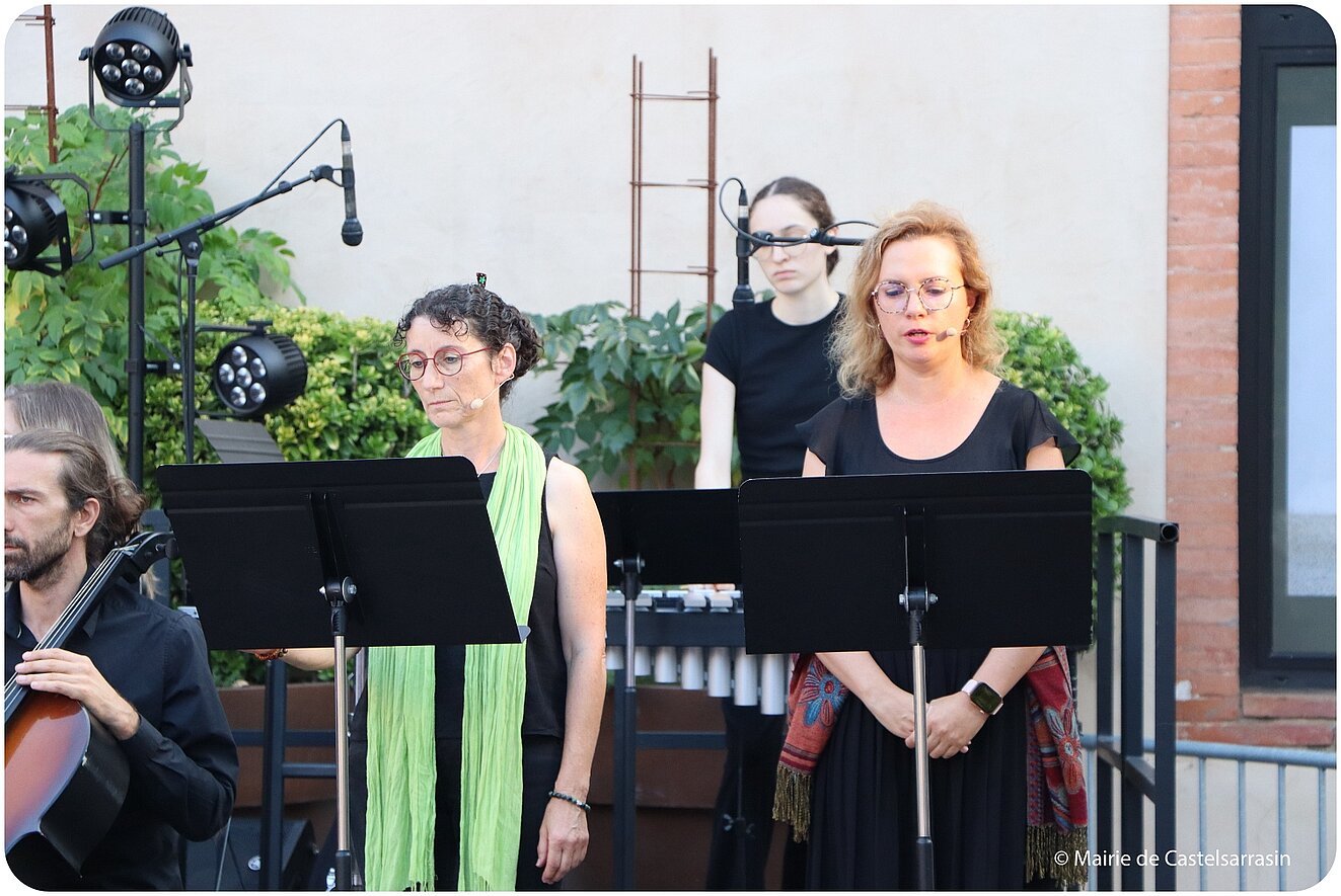 Concert Ecole municipale de musique et Exposition photos de Florence AT • Au square Jean-Pierre Berrié, samedi 20 septembre 2025