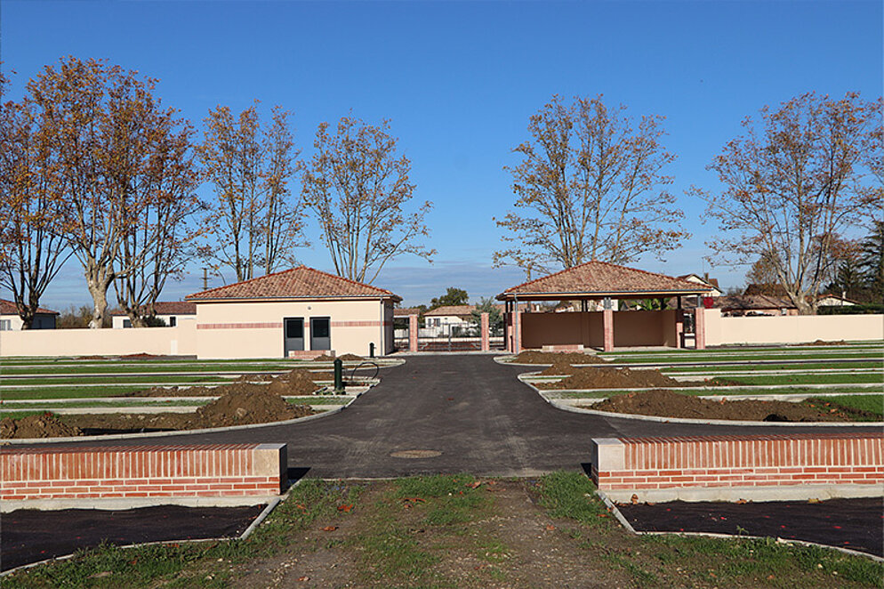 Travaux cimetière - Novembre 2025