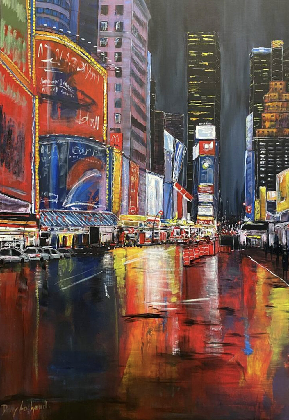 Tableau de l'artiste peintre Dany Lachaud