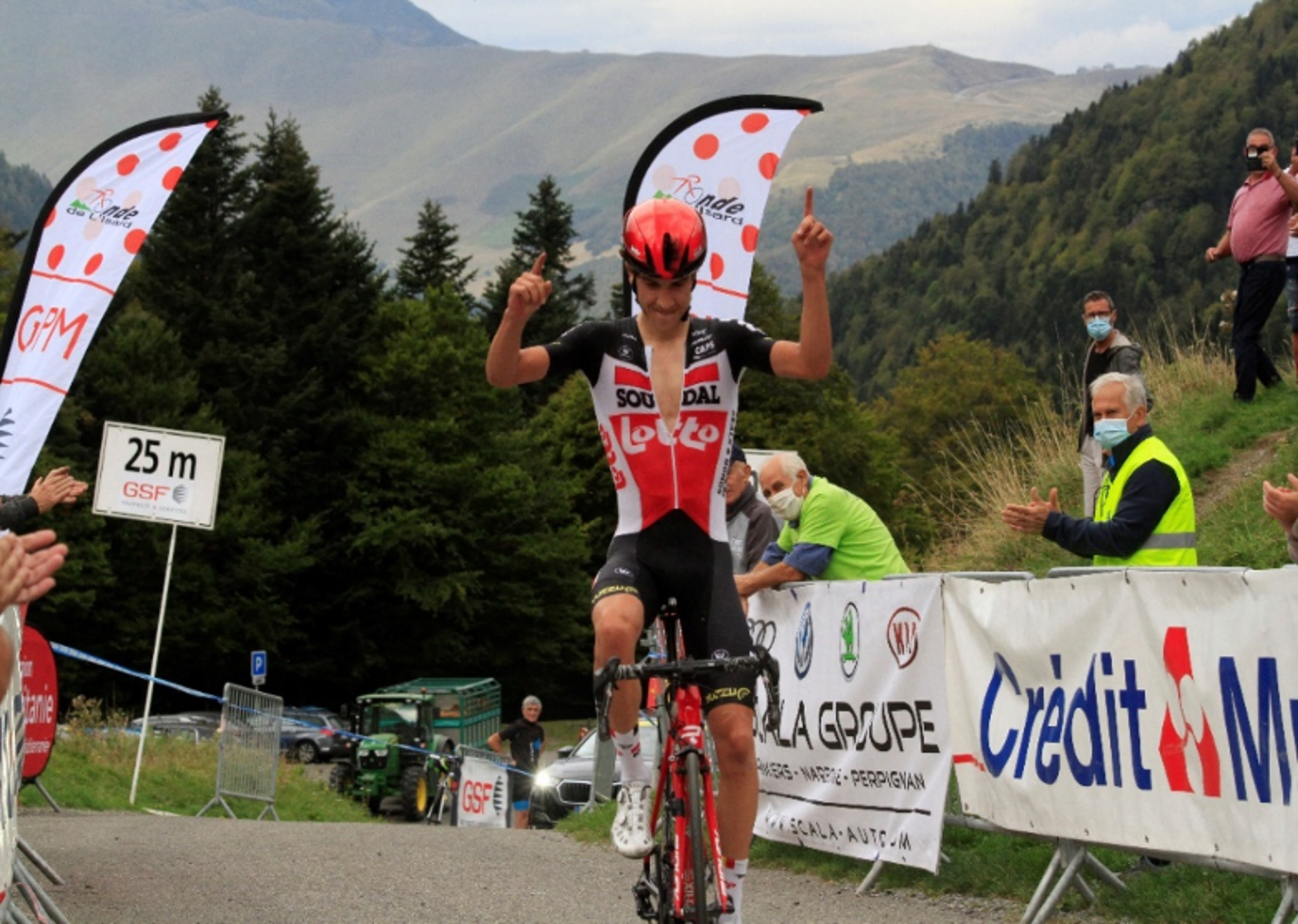 Arrivée GPM, ronde de l'Isard 2021 Arrivée GPM, ronde de l'Isard 2021