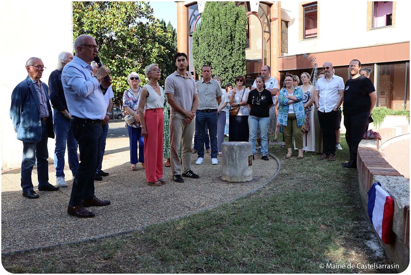 Inauguration du Square Jean-Pierre Berrié