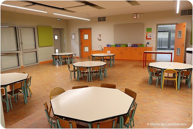 Photos des travaux de l'école maternelle Eugène Redon au mois de juillet 2022 Photos des travaux de l'école maternelle Eugène Redon au mois de juillet 2022