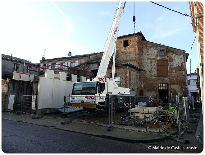 Photographie du chantier Photographie du chantier