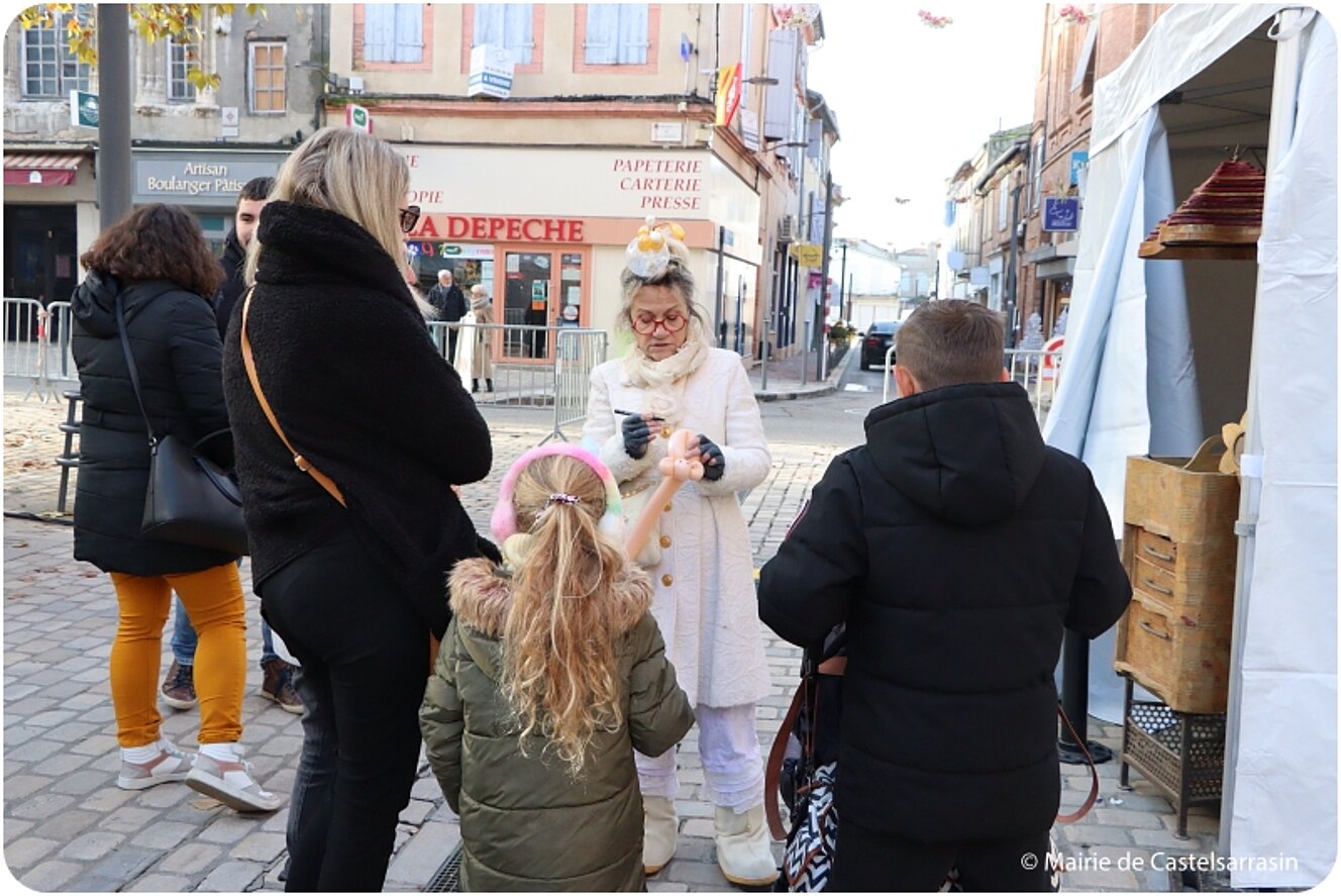 Marché de Noël à Castelsarrasin
