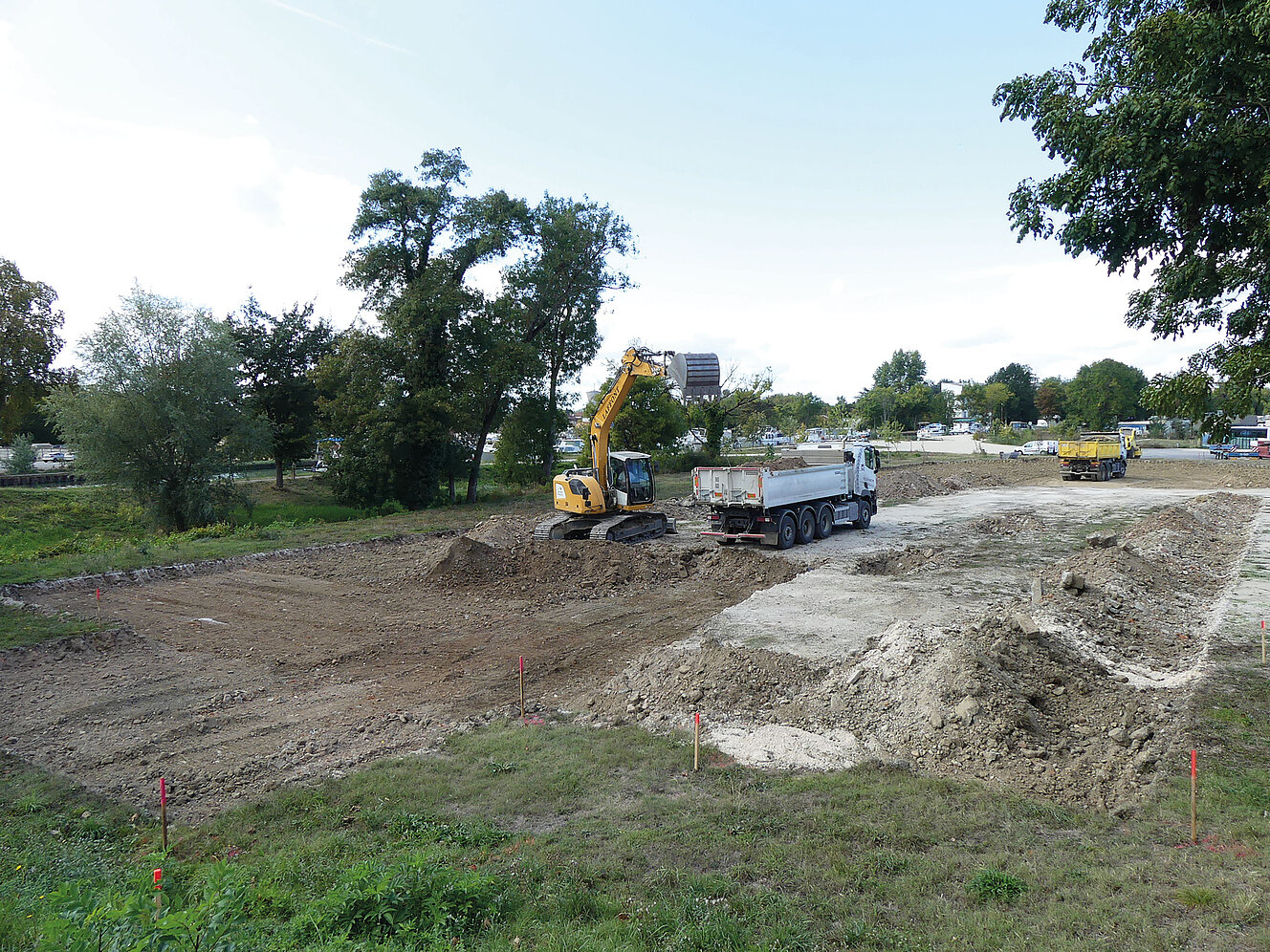 Début des travaux Début des travaux
