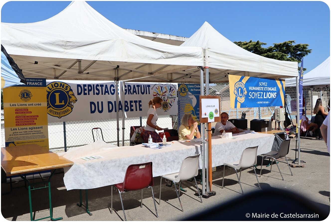Forum des associations 2023 au stade Alary de Castelsarrasin (Samedi 9 septembre 2023)