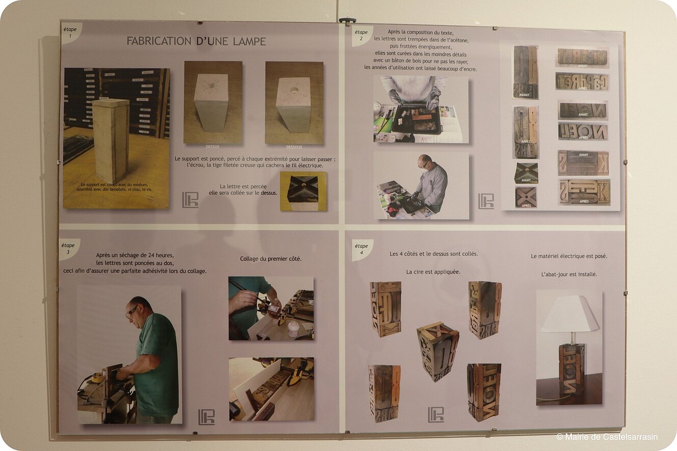 Photos du vernissage de l'exposition "La lettre dans tous es états" de l'artiste Philippe LANDRY (1er juillet 2025)