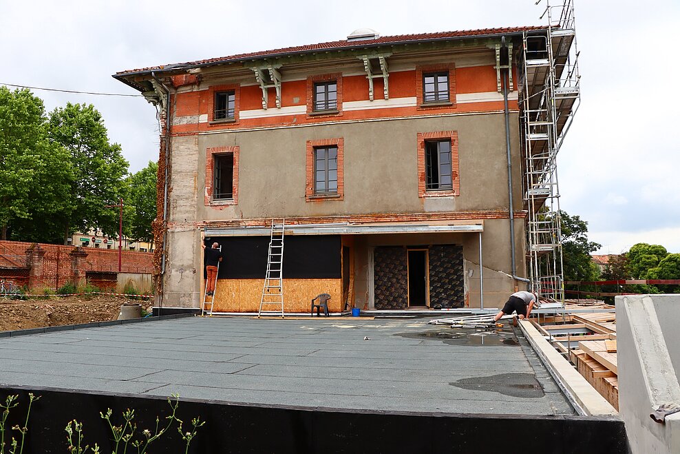 Chantier du Pôle enfance -2024