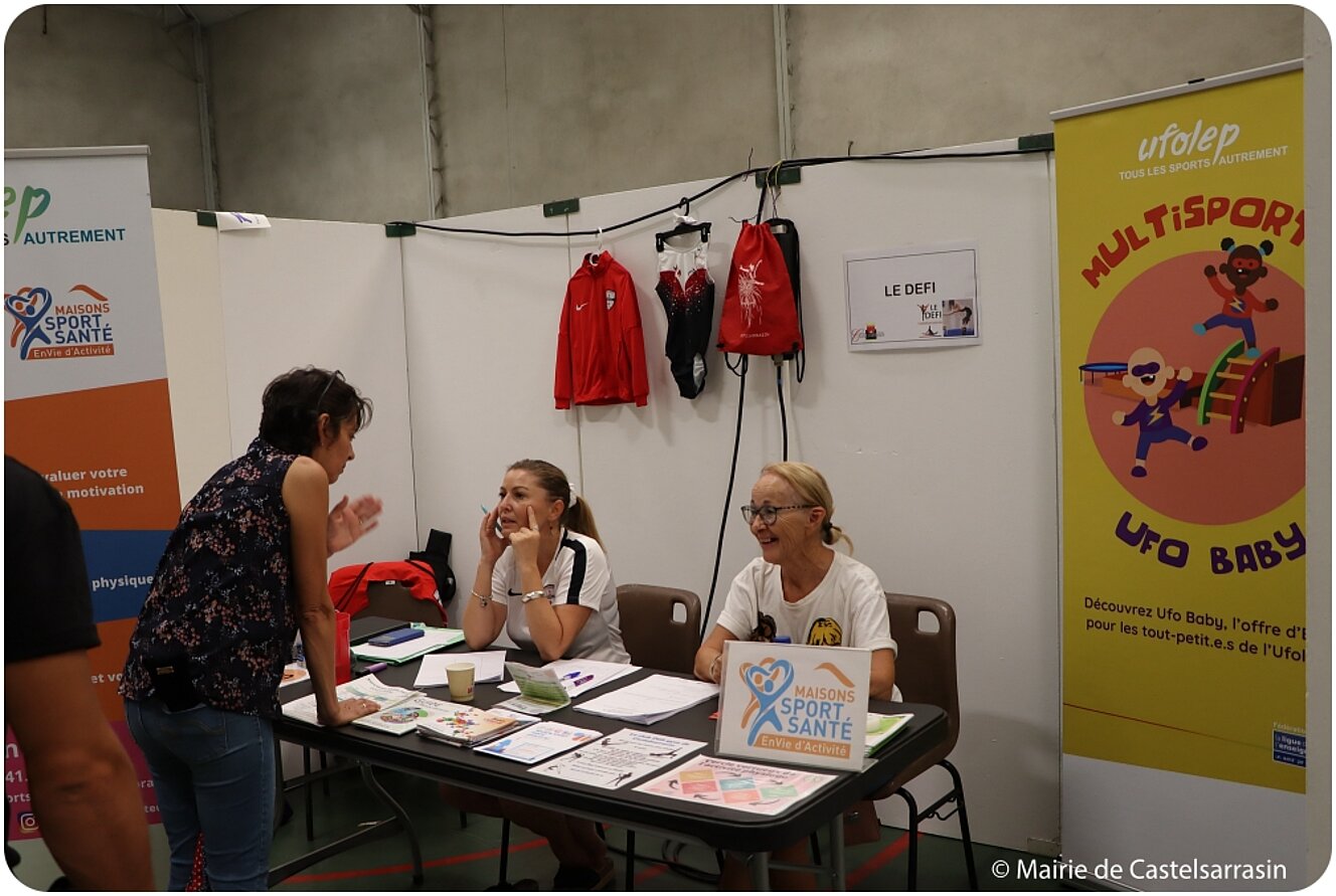 Forum des associations 2023 au stade Alary de Castelsarrasin (Samedi 9 septembre 2023)