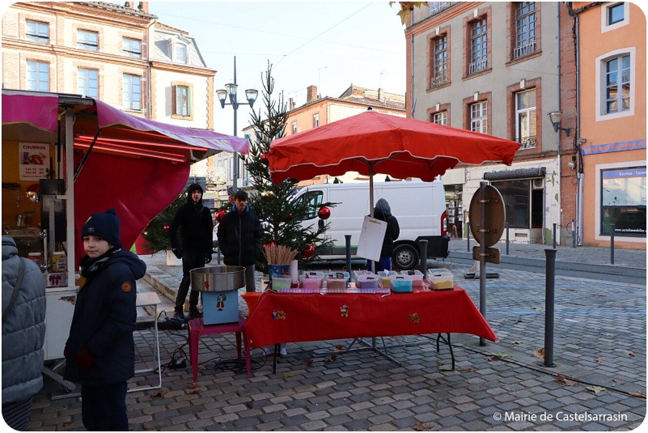 Marché de Noël à Castelsarrasin