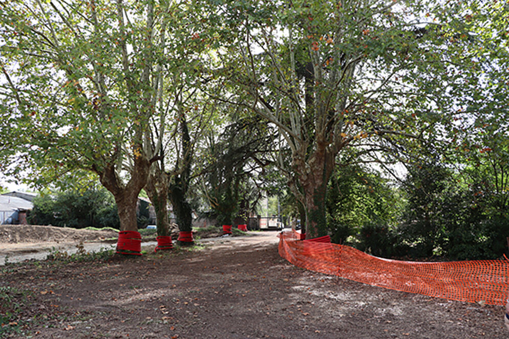 Chantier du Pôle enfance - octobre 2023 Chantier du Pôle enfance - octobre 2023