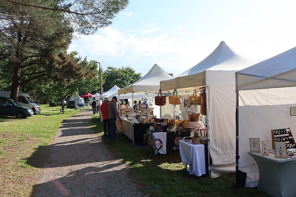 Arts en Fleurs à Castelsarrasin au Parc de Clairefont