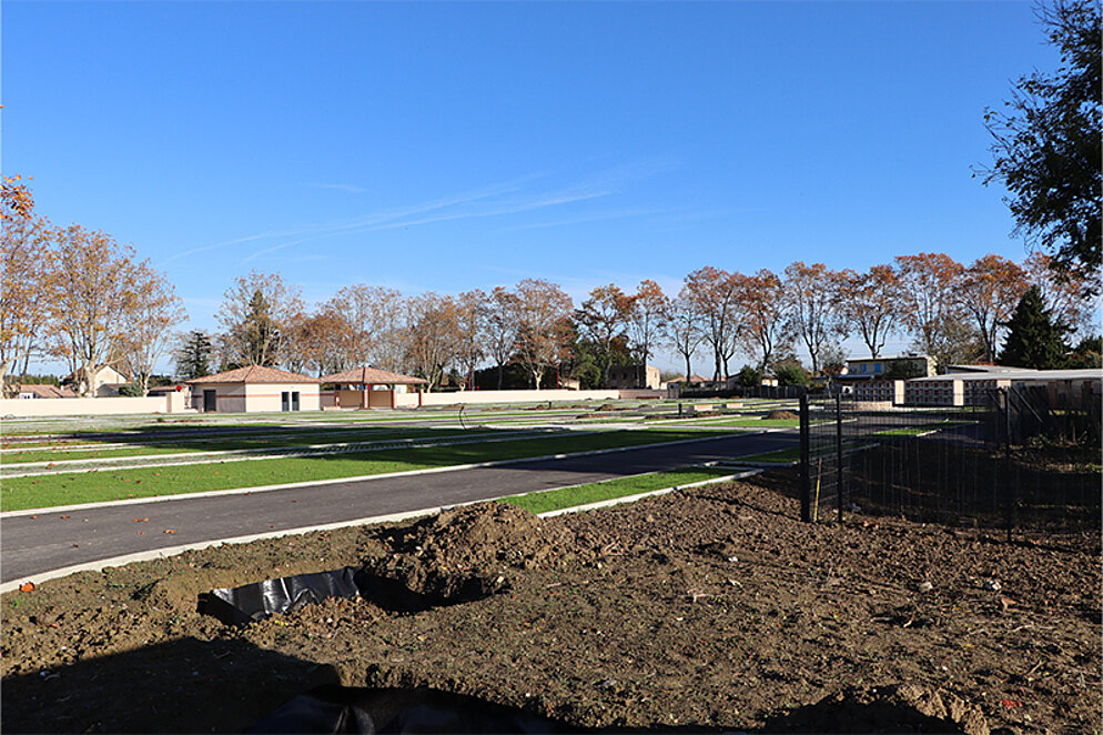 Travaux cimetière - Novembre 2025