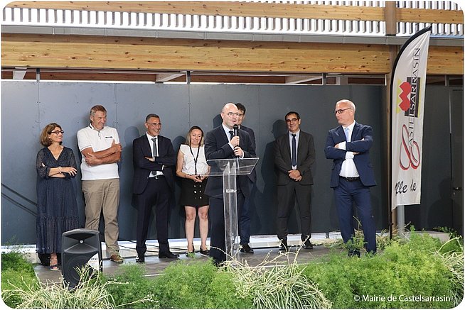 Inauguration des écoles "Simone Veil" et "Eugène Redon"