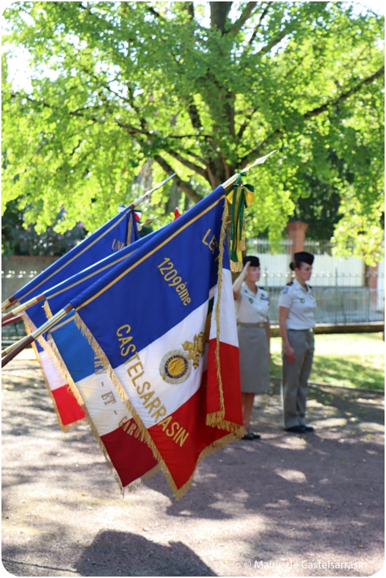 Cérémonie commémorative du 79ème anniversaire de la Libération de Castelsarrasin