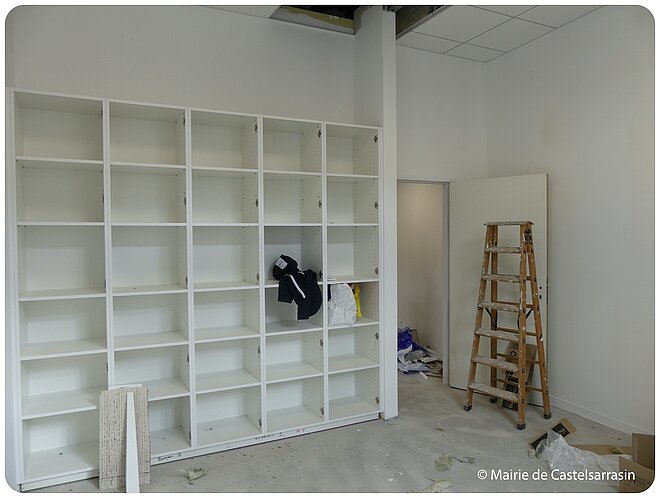 Intérieur en travaux Intérieur en travaux