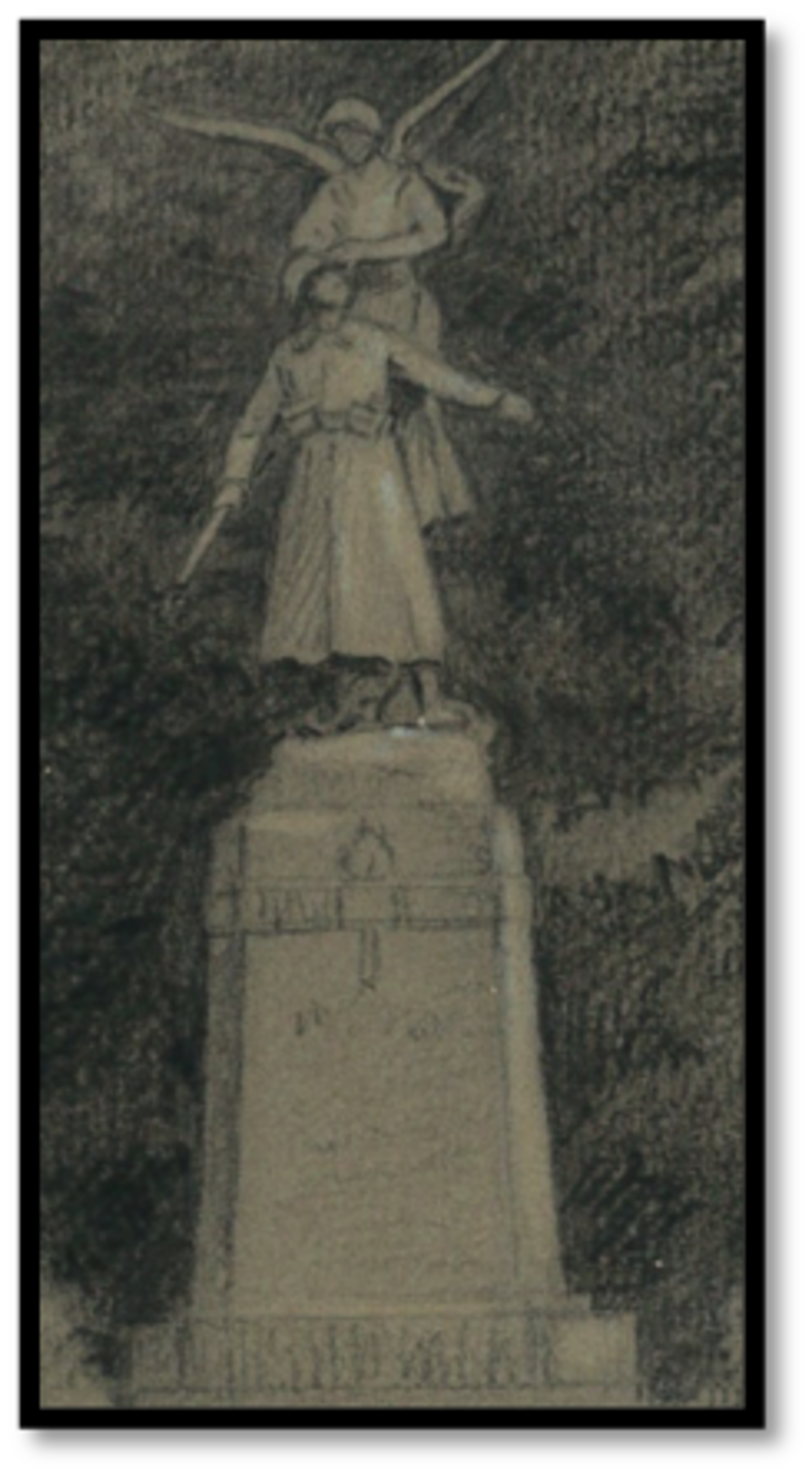 Dessin du monument aux morts