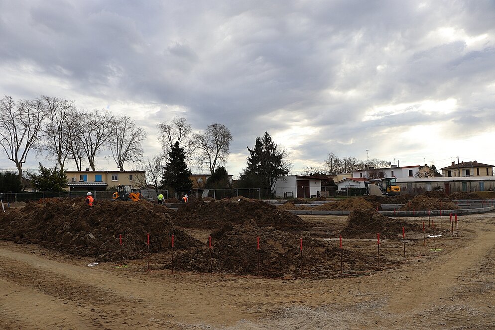 Travaux cimetière - Février 2025