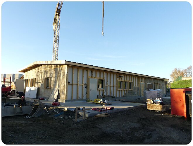 Visite du chantier par les membres du Comité de pilotage Visite du chantier par les membres du Comité de pilotage