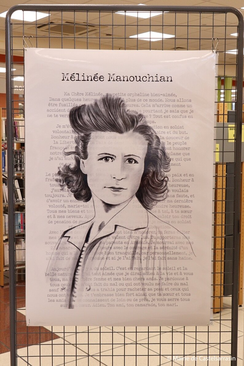 EXPO | MISSAK ET MÉLINÉE MANOUCHIAN, DE L’AFFICHE ROUGE AU PANTHÉON