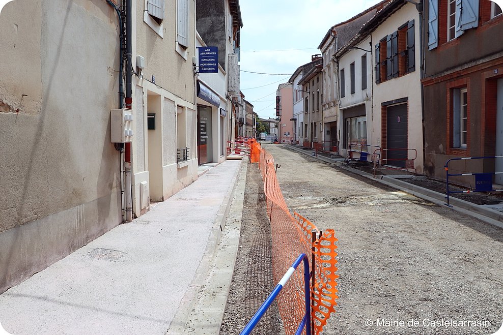 Travaux  - Rue du Collège