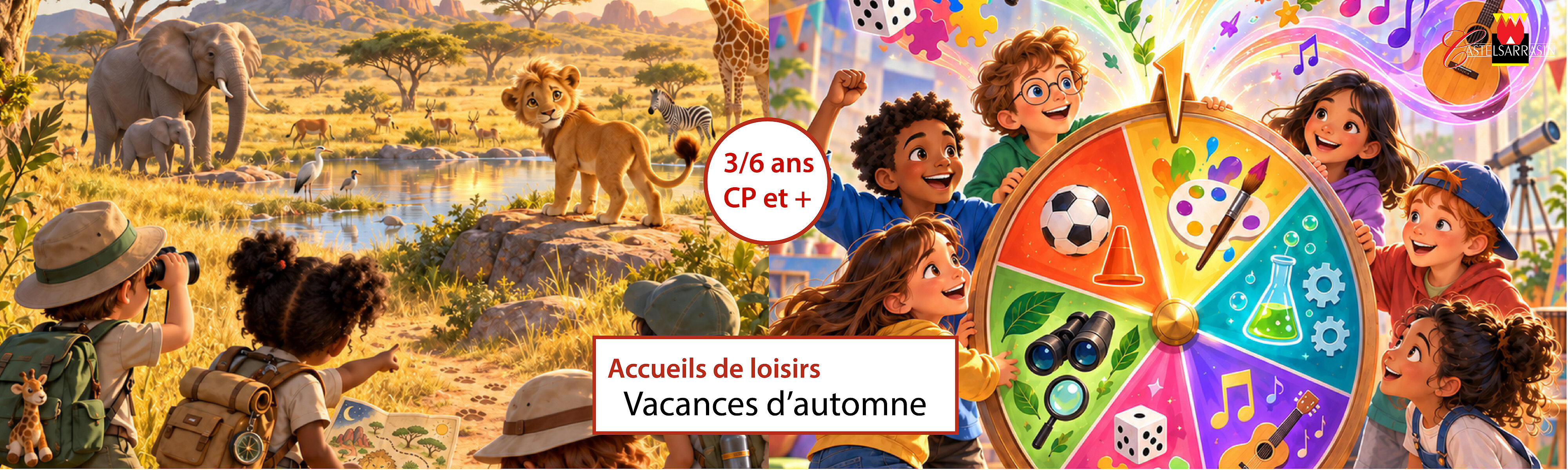 Programme des vacances d'automne 2026 aux accueils de loisirs