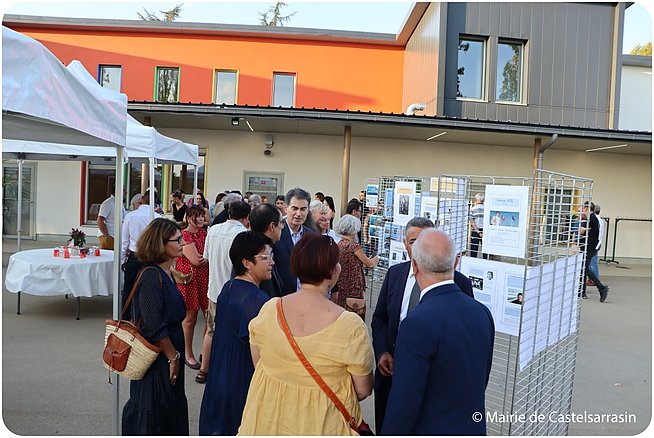 Inauguration des écoles "Simone Veil" et "Eugène Redon"