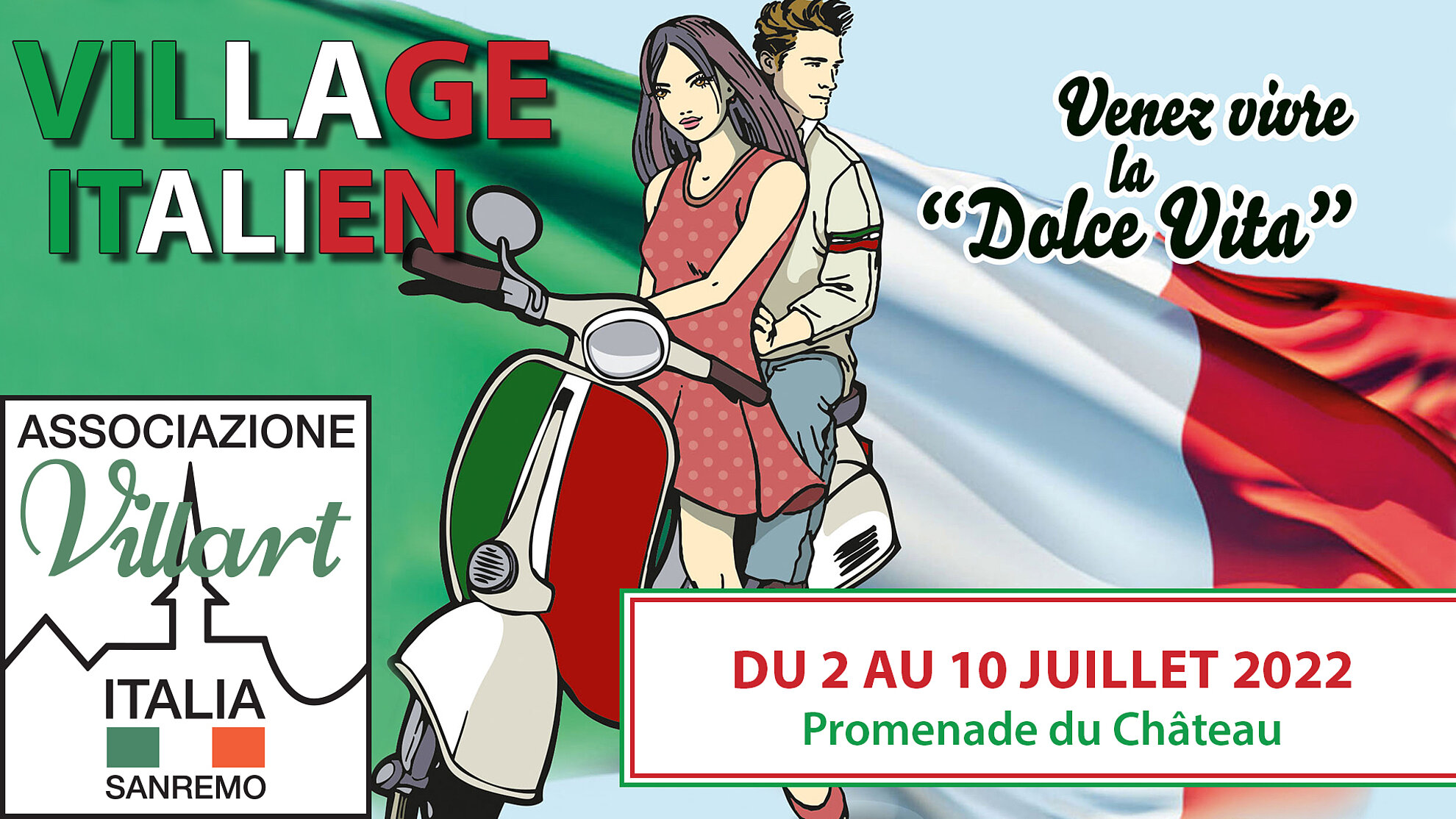 Village Italien du 2 au 10 juillet 2022 Village Italien du 2 au 10 juillet 2022