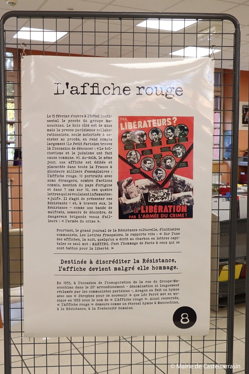 EXPO | MISSAK ET MÉLINÉE MANOUCHIAN, DE L’AFFICHE ROUGE AU PANTHÉON