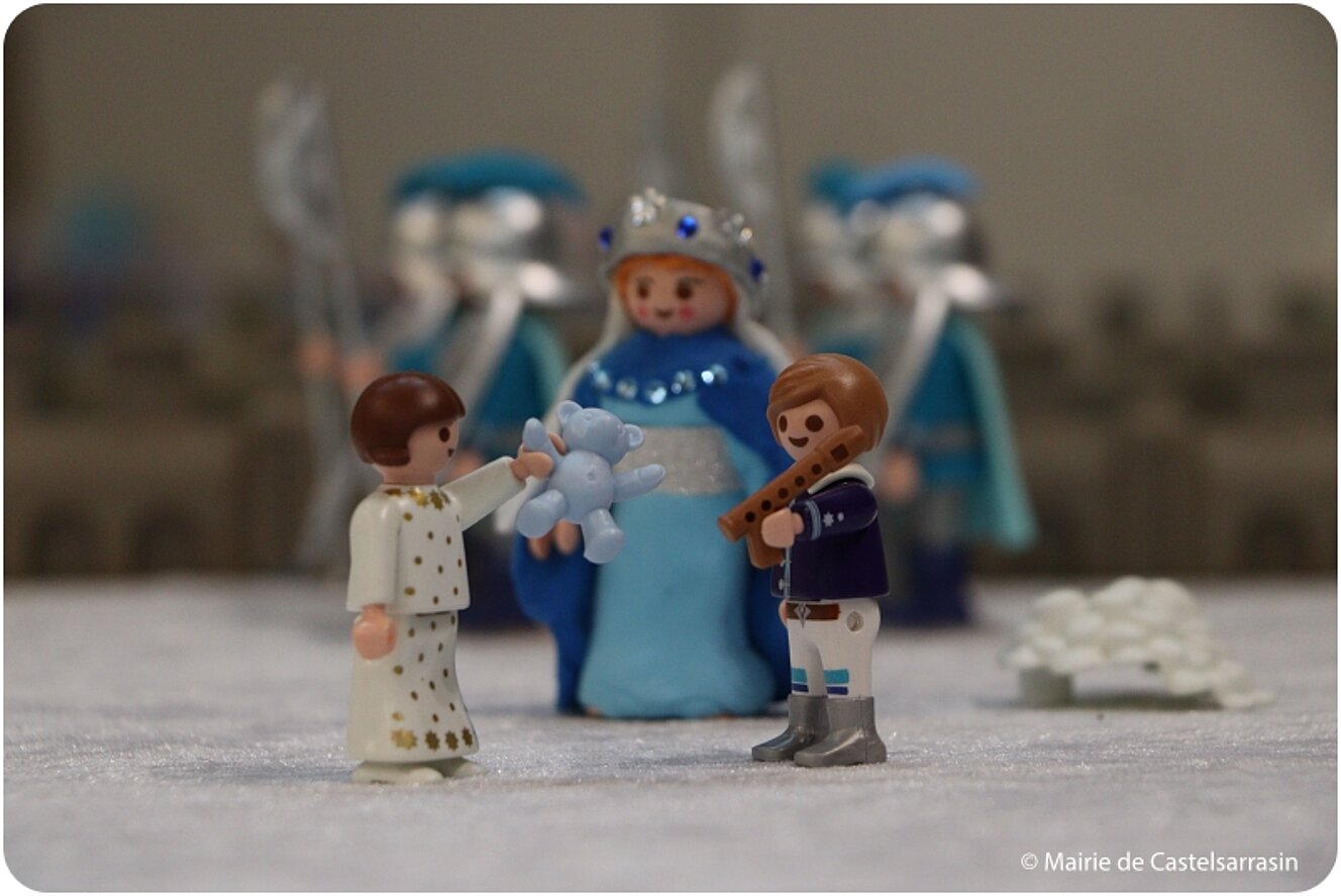 Exposition Playmobil durant les fêtes de Noël à Castelsarrasin
