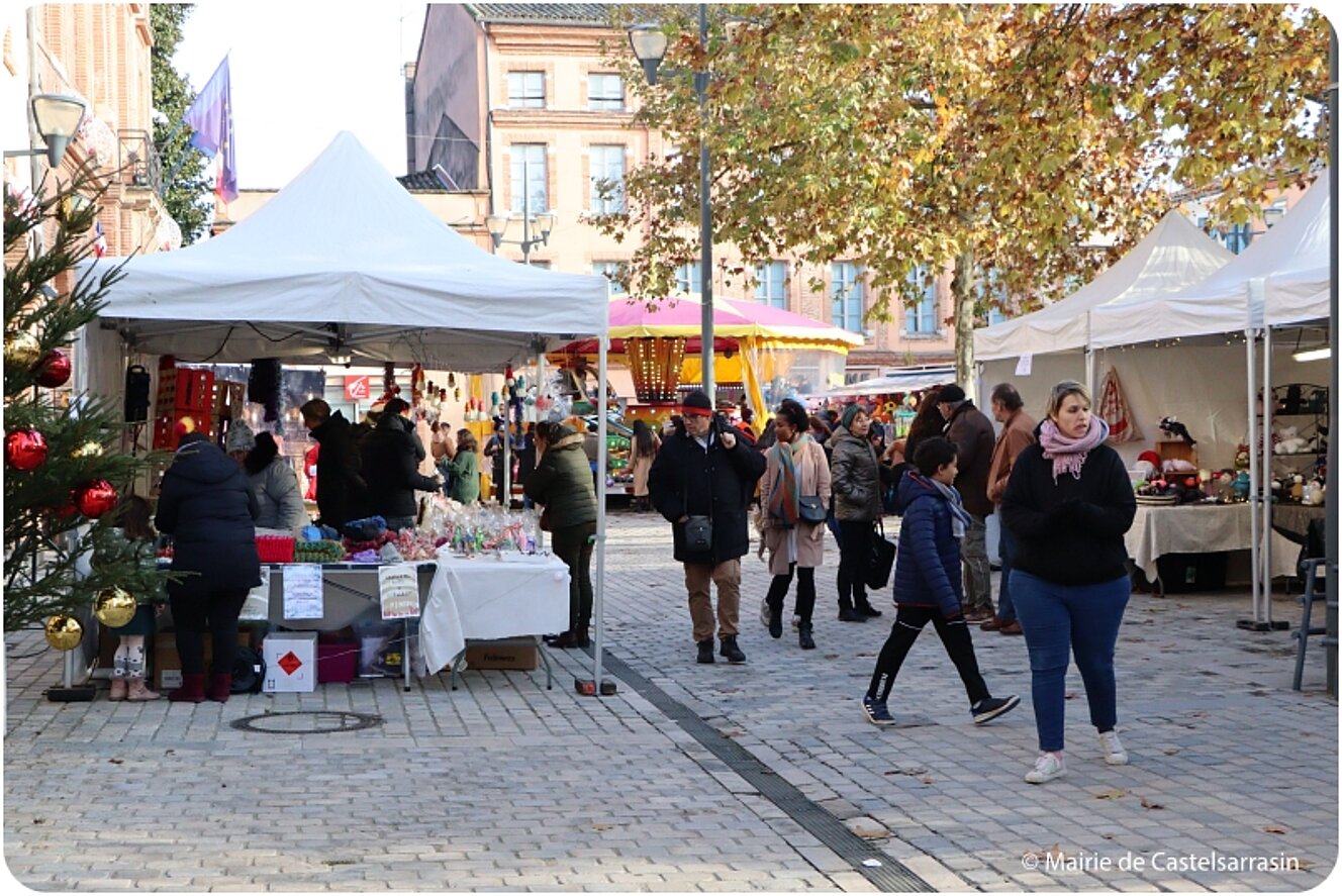 Marché de Noël à Castelsarrasin