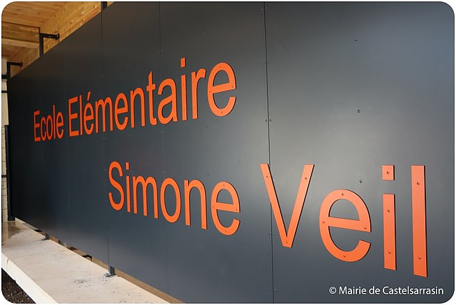 Inauguration des écoles "Simone Veil" et "Eugène Redon"