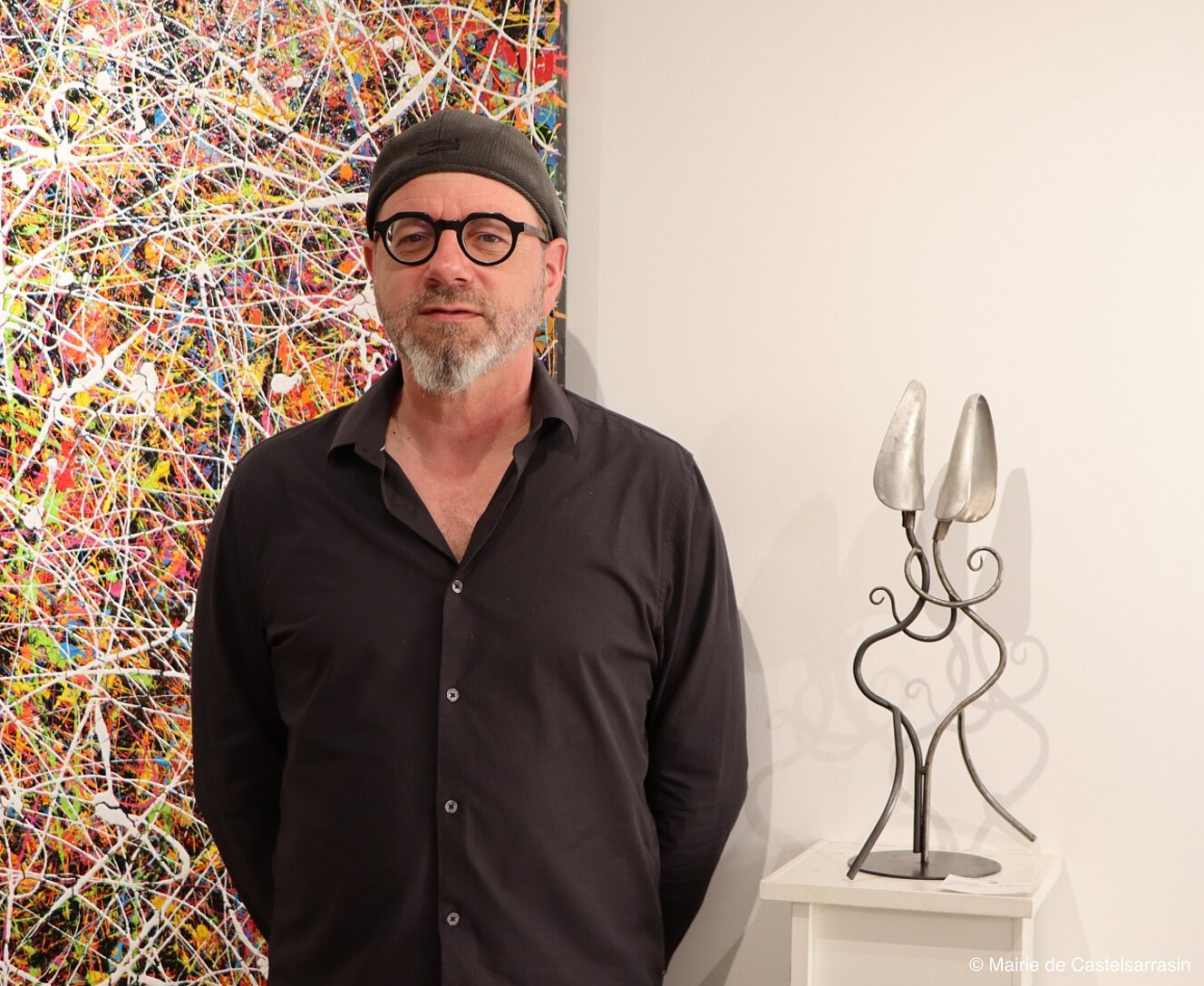 Vernissage de l'exposition Irréalité avec les artistes Benoît OLIVE et Thoerry JAMME