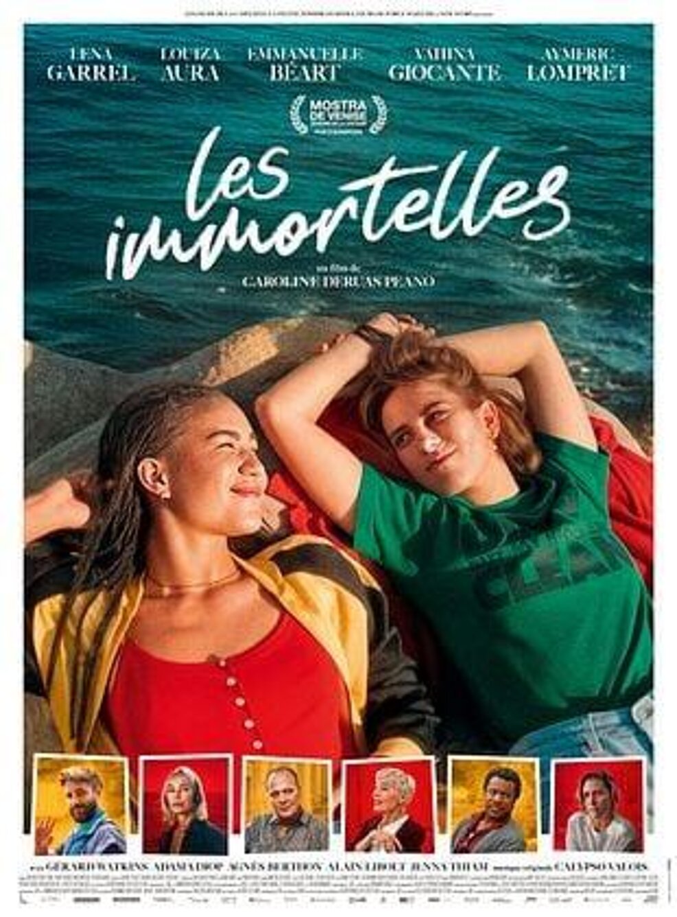 Affiche du film : LES IMMORTELLES - Drame de Caroline Deruas Peano Affiche du film : LES IMMORTELLES - Drame de Caroline Deruas Peano