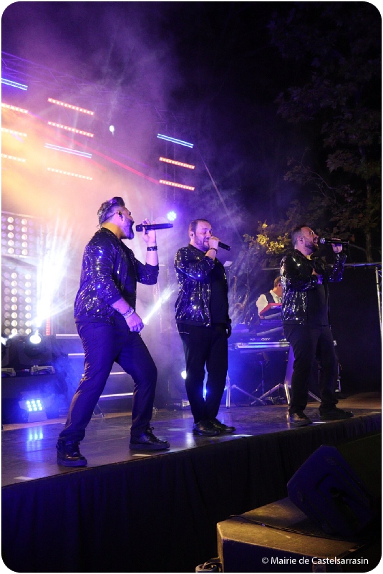 Fête de la Libération a la promenade du Château le mardi 20 août 2024 avec l'orchestre Newzik de Bruno Esposito